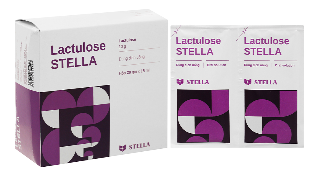 Lactulose Stella (Hộp 20 gói x 15ml)